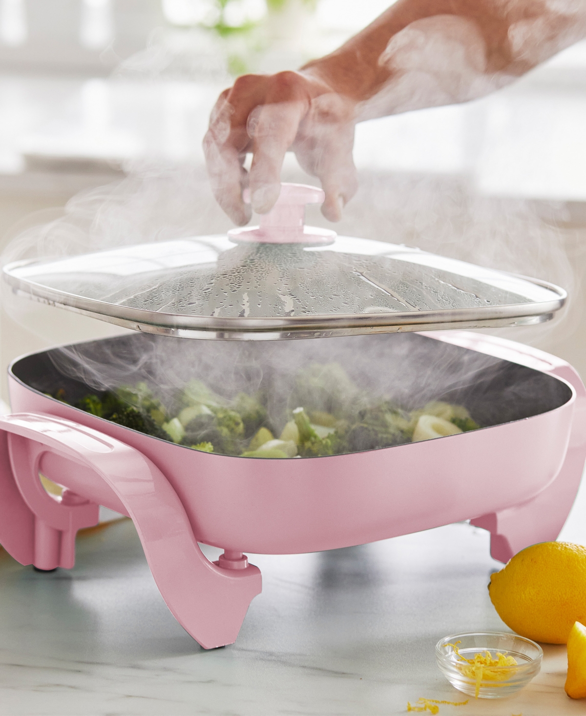 Shop Greenlife Healthy Power 5-in-1 Electric Skillet In Pink