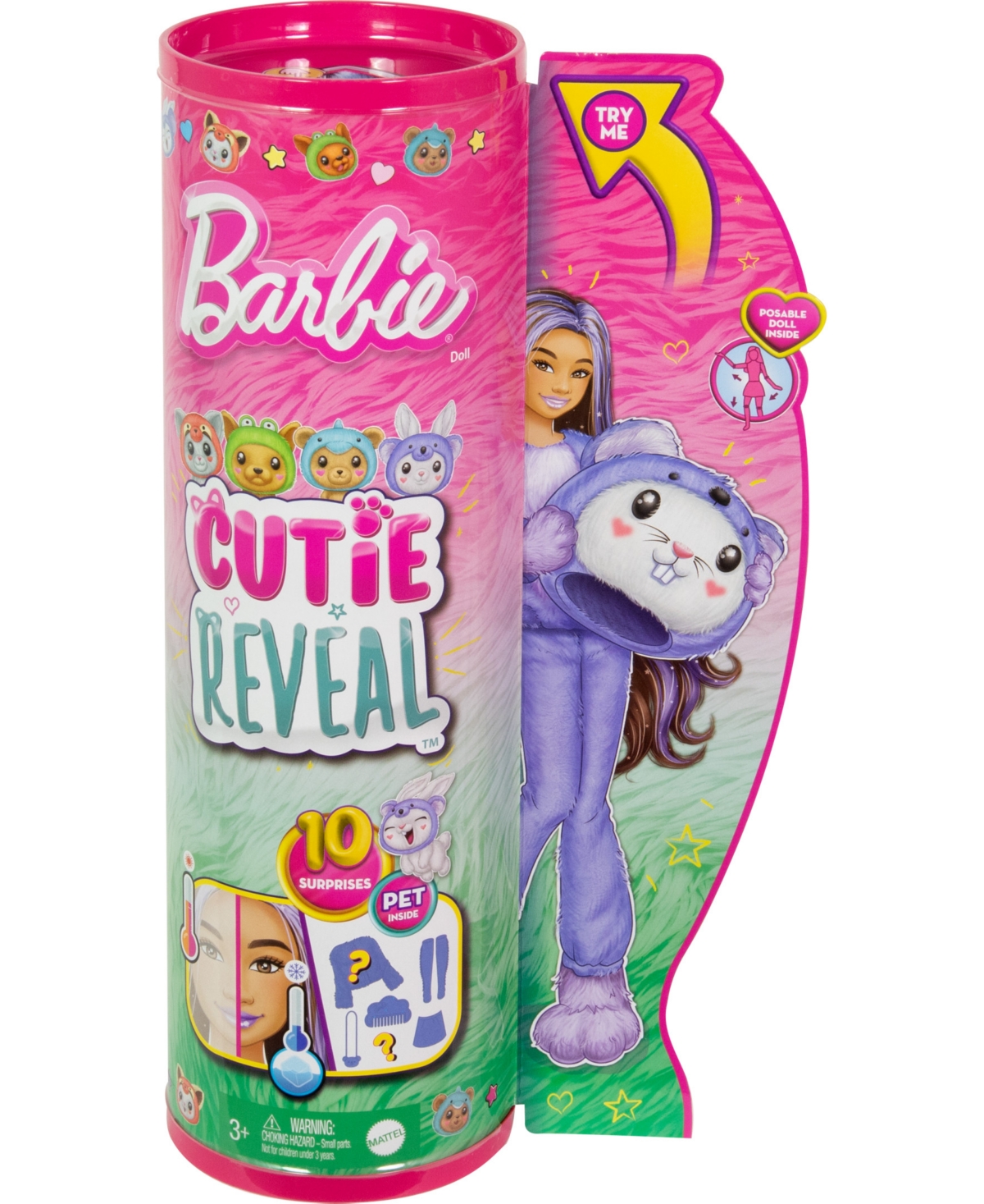 Shop Barbie Cutie Reveal Costume-themed Doll And Accessories With 10 Surprises, Bunny As A Koala In Multi