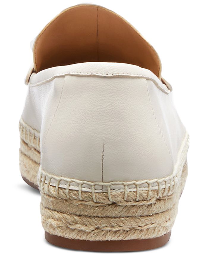 CHLOÉ 26S ESPADRILLE LOAFERS IN BLACK CALFSKIN AND CANVAS main image 1