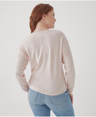 Organic Cotton Classic Fine Knit Relaxed Sweater