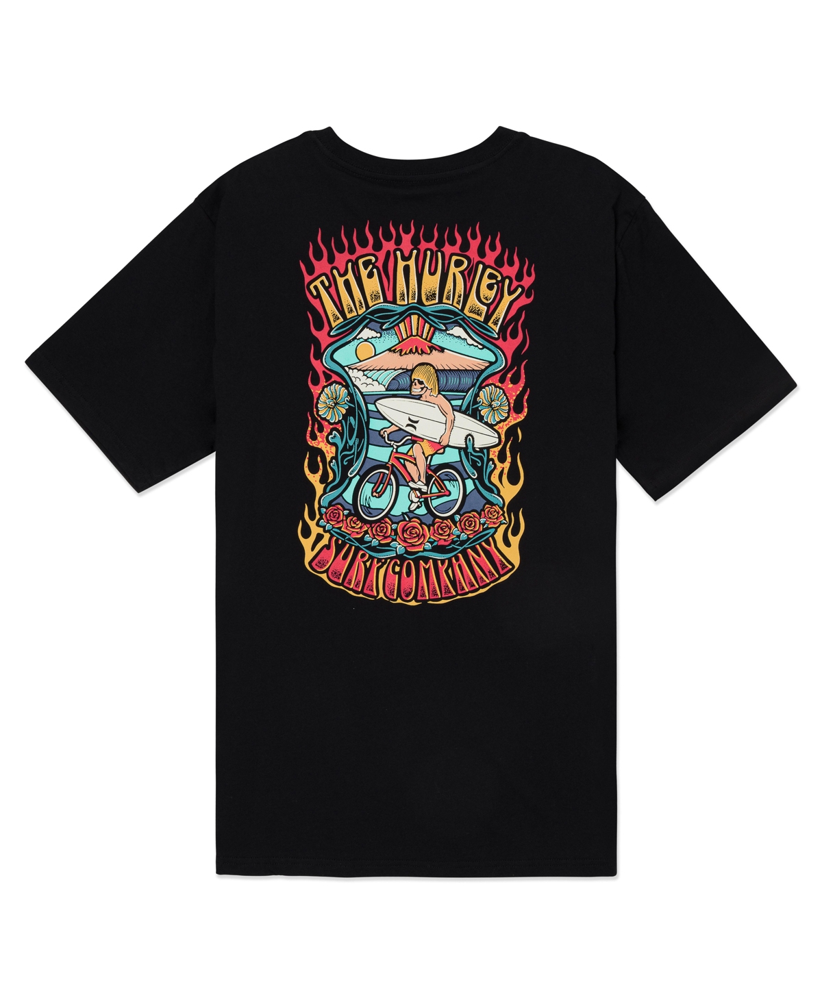 Hurley Men's Everyday Bowls Short Sleeves T-shirt