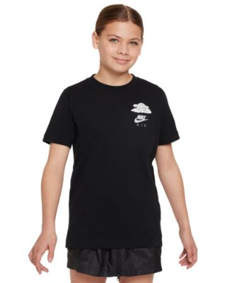 Nike - Big Kids Sportswear Printed Crewneck T-Shirt