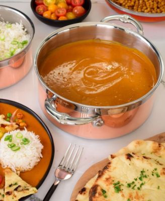 CopperBond Copper Induction 3-Quart Covered Soup Pot