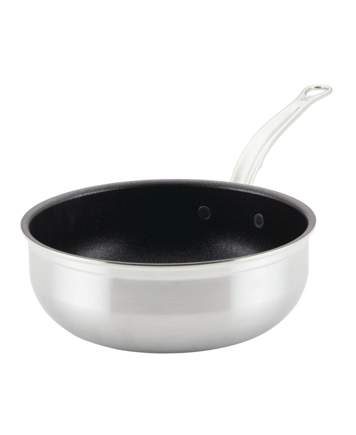 Shop Hestan Probond Clad Stainless Steel With Titum Nonstick 3.5-quart Covered Essential Pan