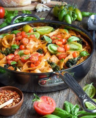 NanoBond Titanium Stainless Steel 5-Quart Covered Saute with Helper Handle