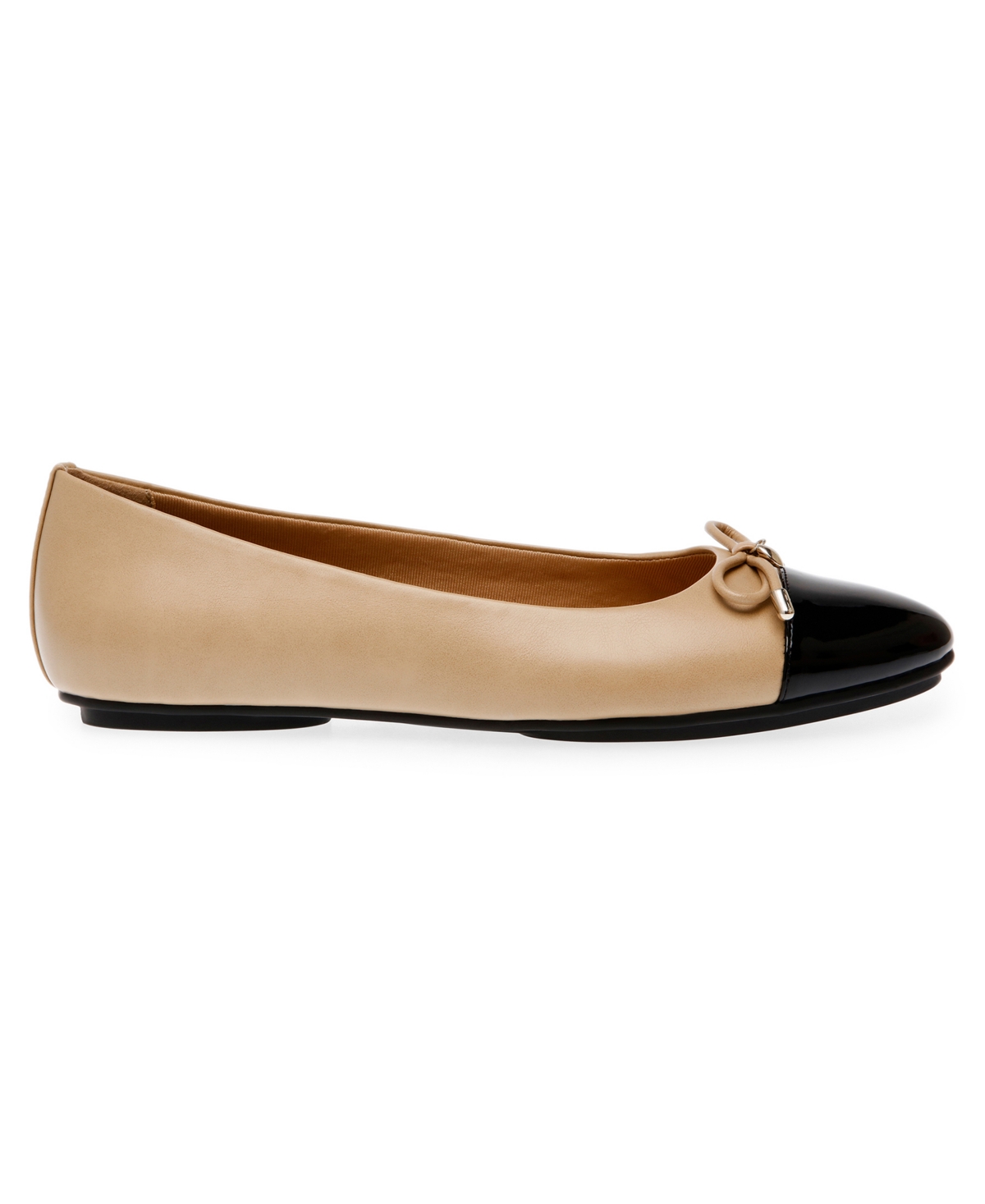 Anne Klein Luci Cap Toe Ballet Flat