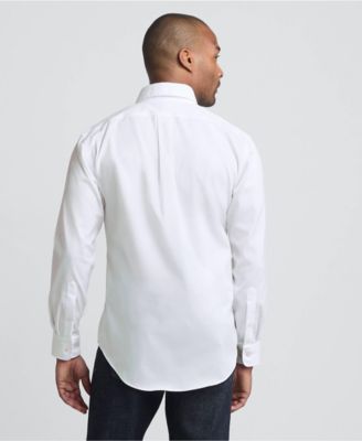 Big & Tall No Iron Supima Cotton Pinpoint Buttondown Collar Dress Shirt