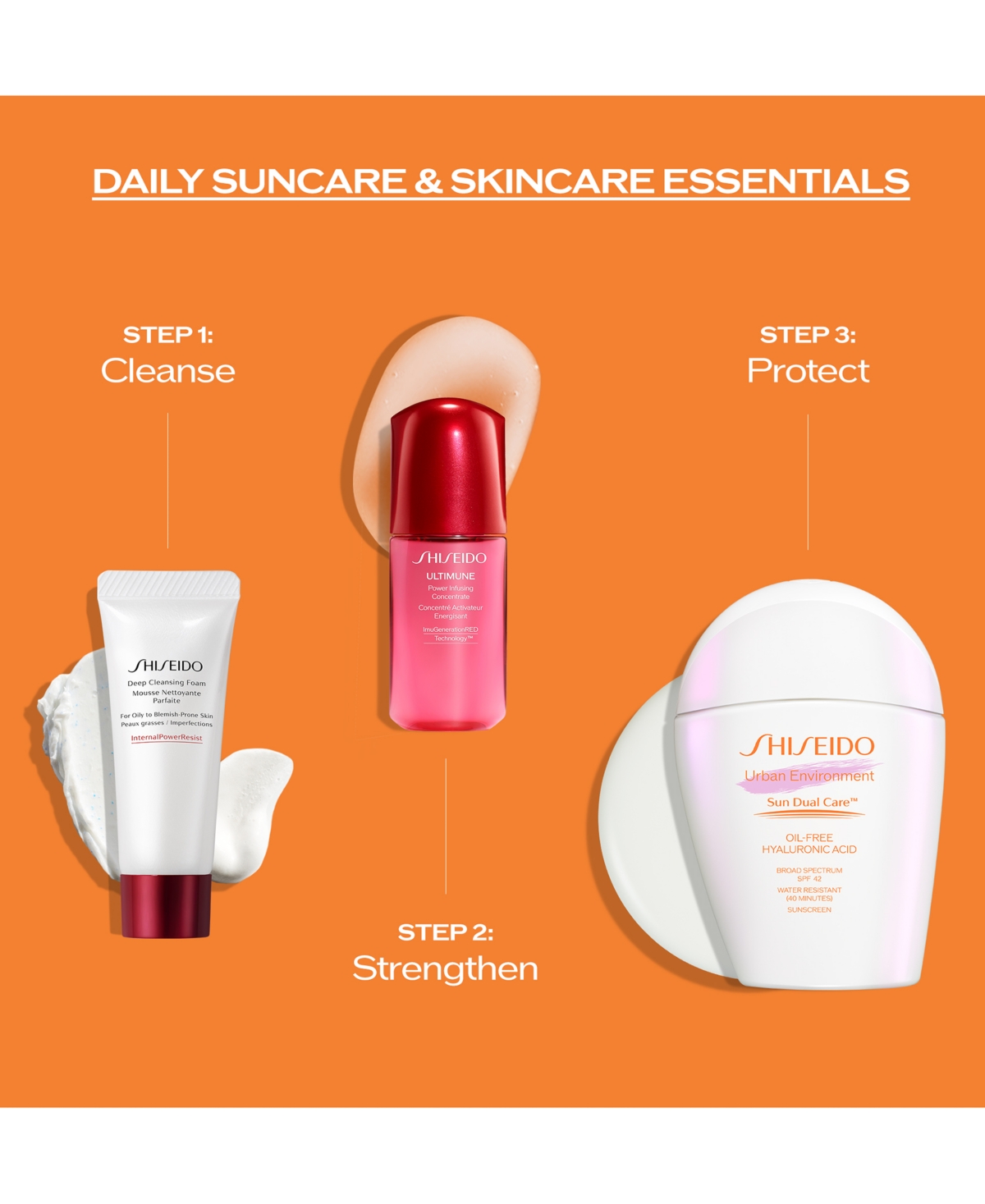 Shiseido 3-Pc. Daily Suncare & Skincare Essentials Set