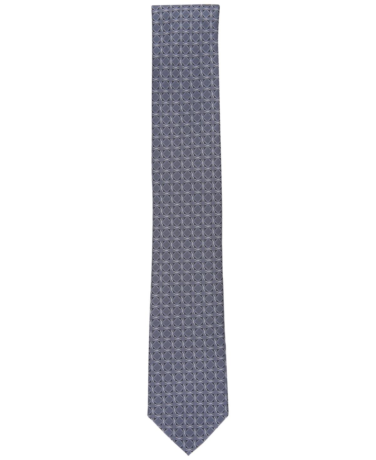 Shop Alfani Men's Briley Geo-pattern Tie, Created For Macy's In Black
