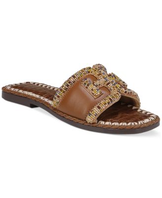 Sam edelman beaded slide sandals on sale