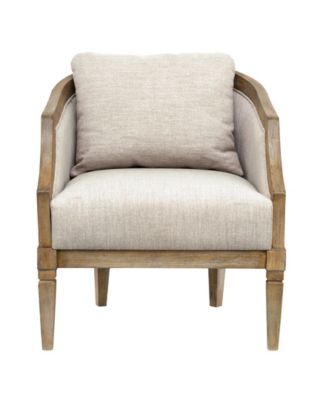 Martha Stewart Hitney 27" Fabric Upholstered Accent Chair