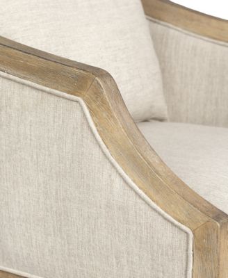 Martha Stewart Hitney 27" Fabric Upholstered Accent Chair