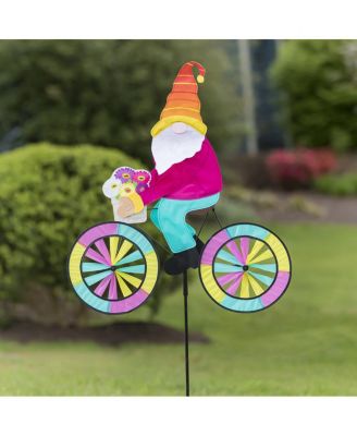 Spring Gnome Bicycle Spinner