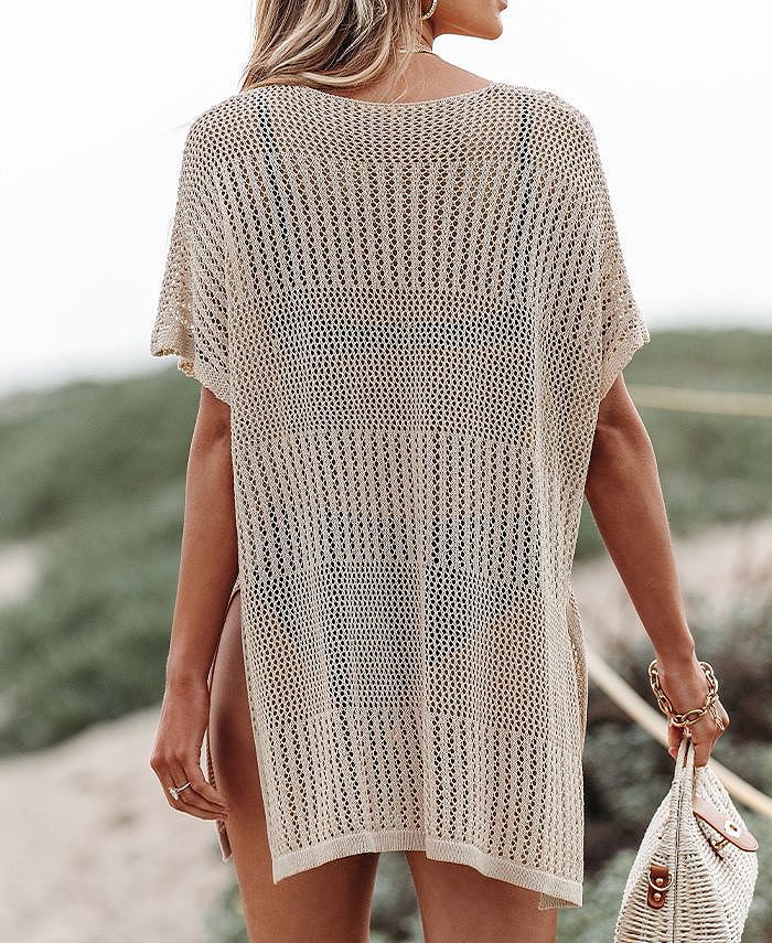 CUPSHE Women's Oversized Knit CoverUp Macy's