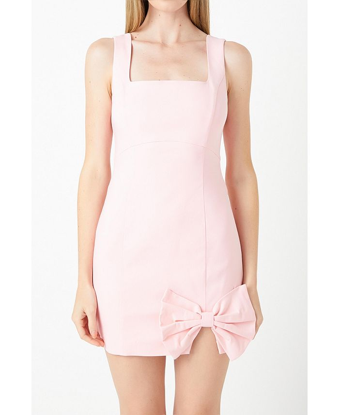endless rose Women's Bow Tie Mini Dress Macy's
