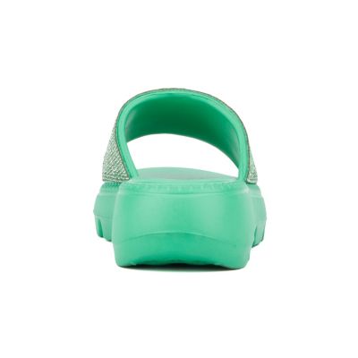 Women's Glitter Gaze Slide Sandal