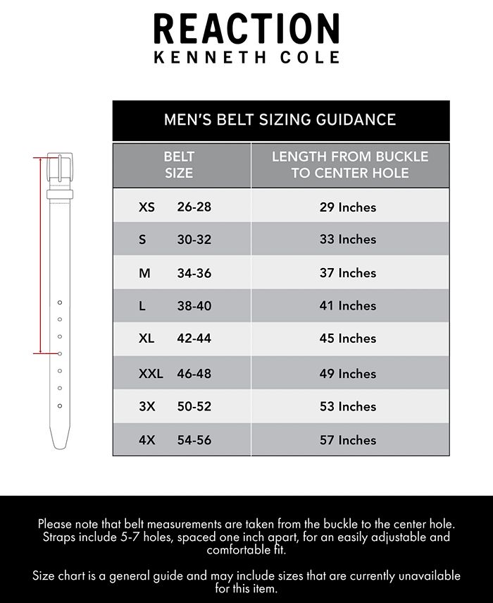 Kenneth Cole Reaction Men's Calf-Grain Reversible Belt - Macy's
