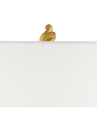 Hera Modern Vintage Glam Table Lamp 31" Tall Sculptural Rose Gold White Shade Bedroom Living Room Bedside Nightstand Office Kids