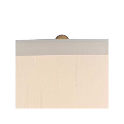 Karen Modern Table Lamp 36" Tall Dark Gold Glass Off White Fabric Drum Shade for Bedroom Living Room Bedside Nightstand Office