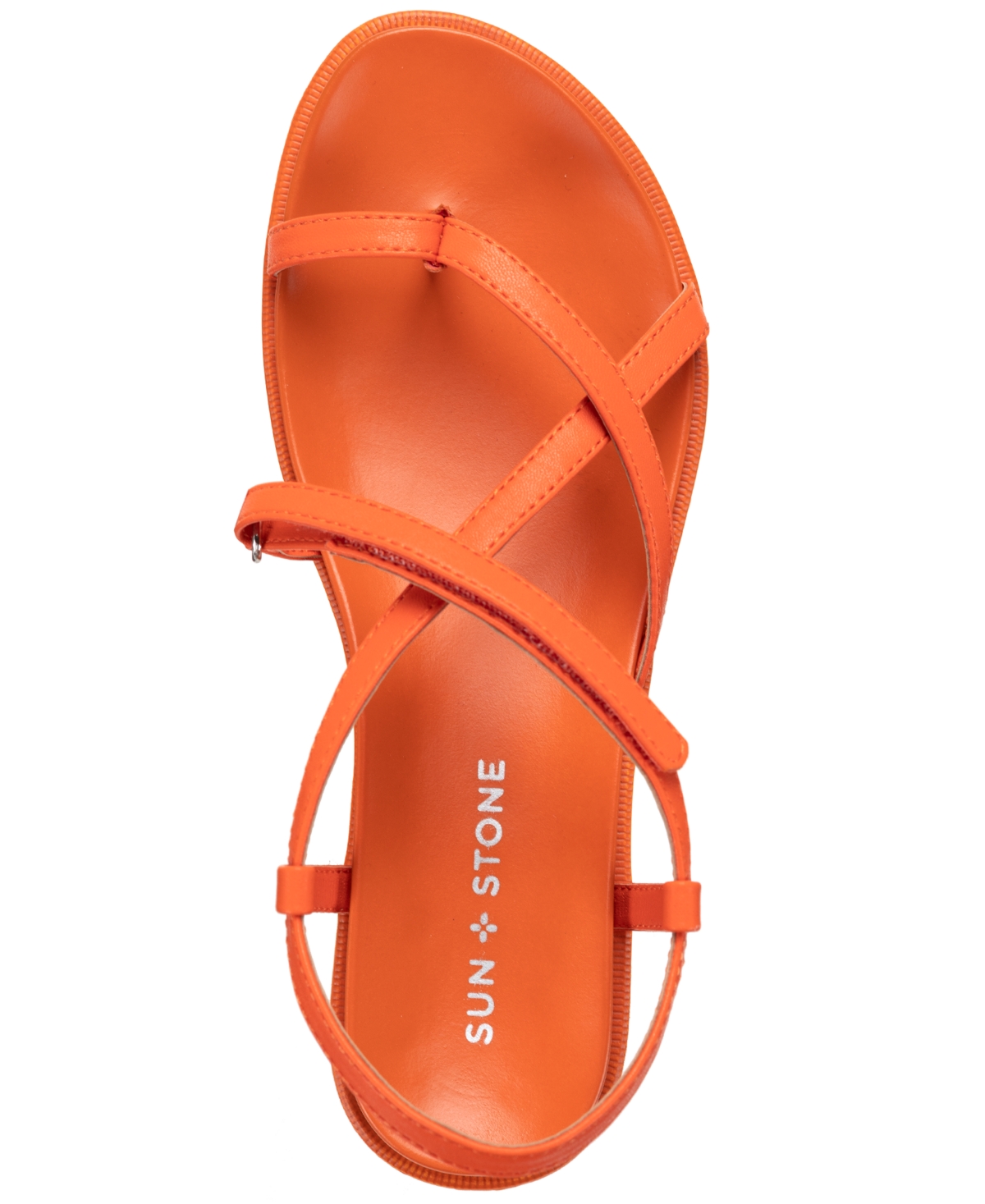 Sun + Stone Women's Juune Toe Loop Strappy Flat Sandals, Created for Macy's
