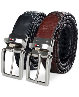 Men's Reversible Lace Logo Belt