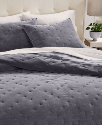 Reversible Chenille 3-Pc. Coverlet Set, Full/Queen, Exclusively at Macy’s