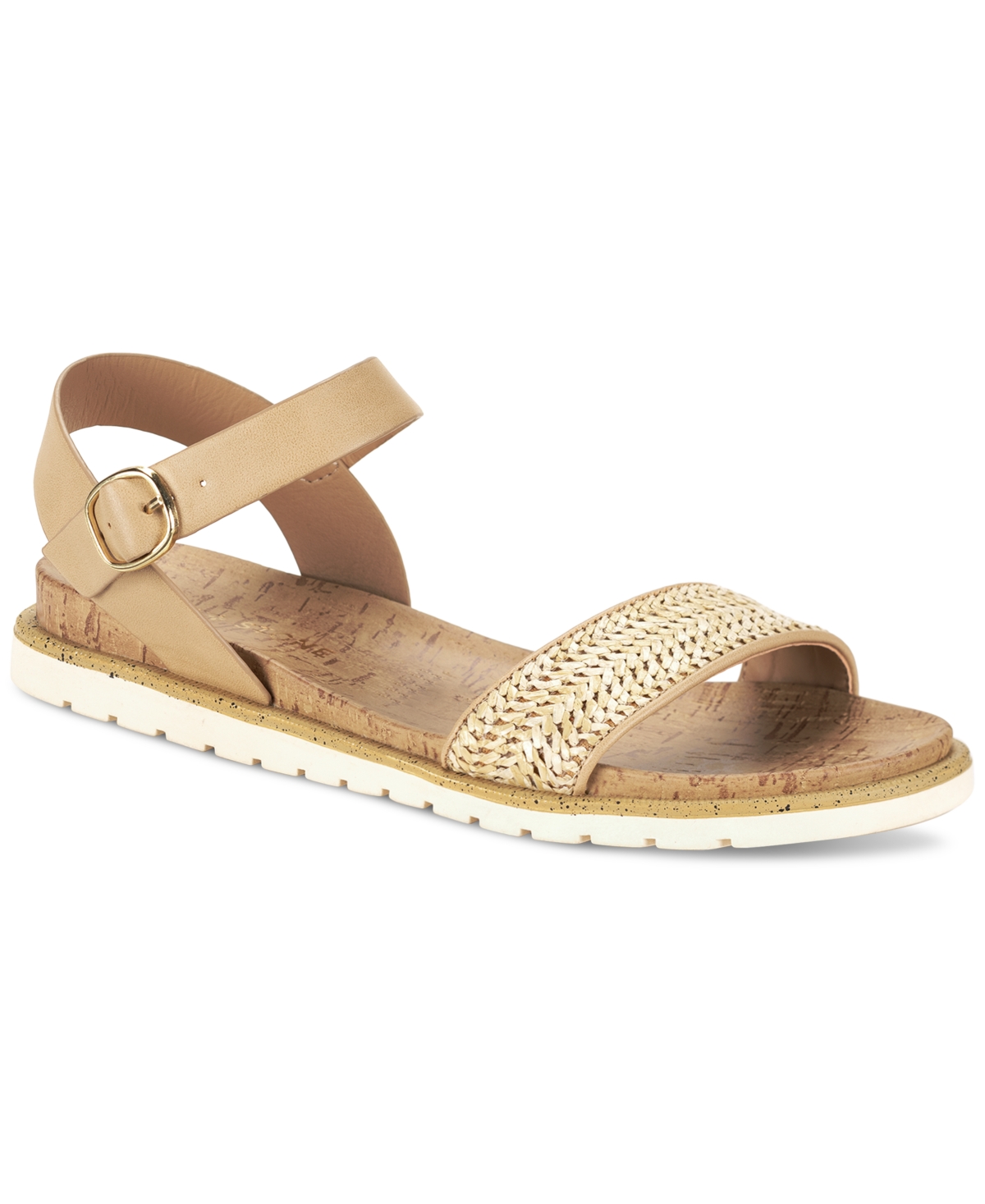 Sun + Stone Women's Mattie Flat Sandals, Created for Macy's