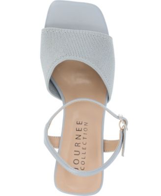 Women's Evylinn Knit Block Heel Dress Sandals