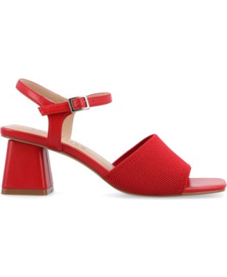 Women's Evylinn Knit Block Heel Dress Sandals