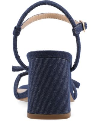 Women's Meryl Bow Block Heel Dress Sandals