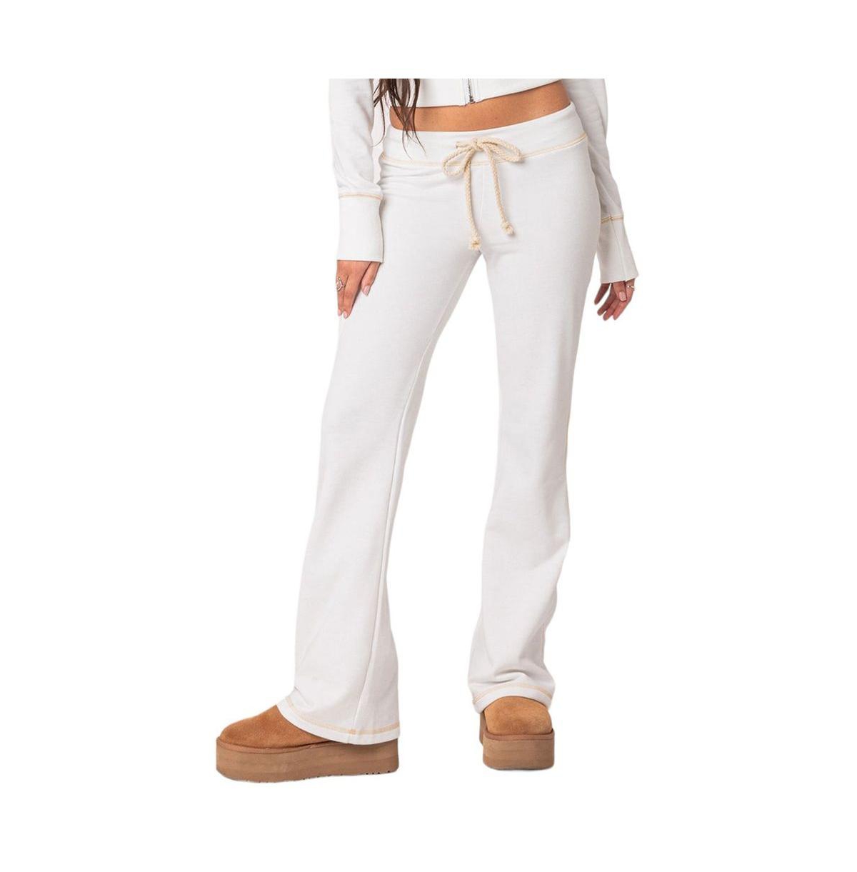 EDIKTED WOMEN'S ALEXIA LOW RISE SWEATPANTS