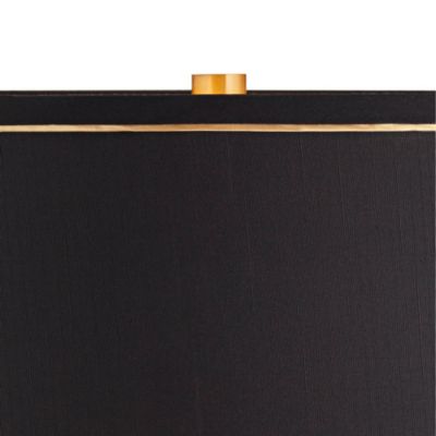 Twist Modern Table Lamp 31" Tall Sculptural Brass Gold Metal Marble Black Drum Shade with Gold Liner Decor Bedroom Living Room Nightstand Bedside Night Stand Office Kids Room - Possini Euro Design