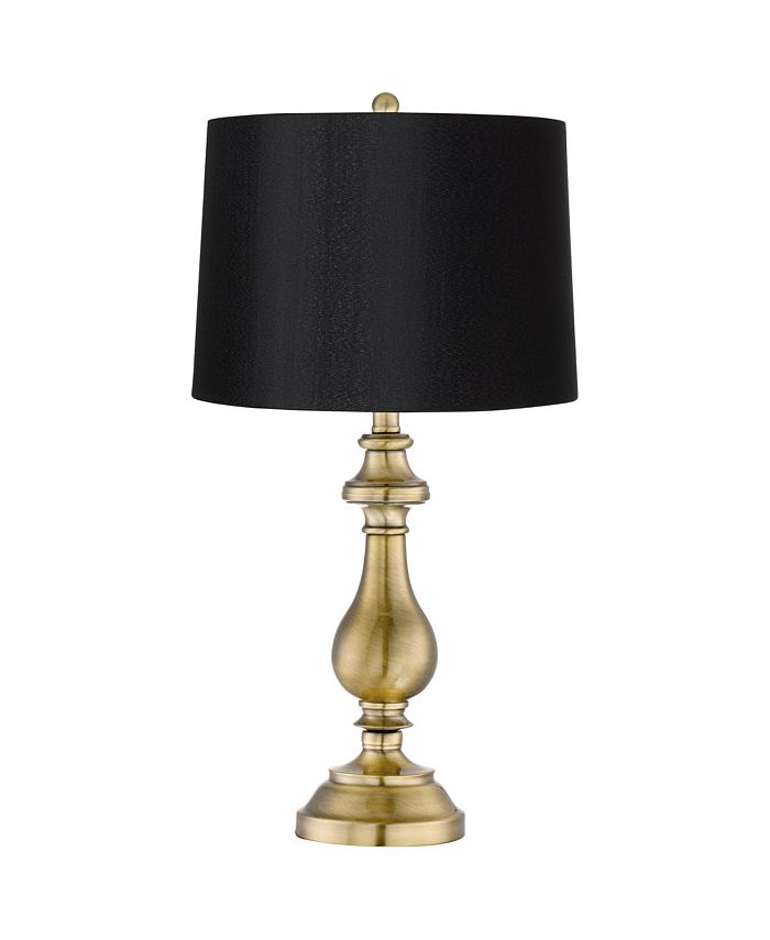 Regency Hill Fairlee Traditional Candlestick Style Table Lamp 26" High