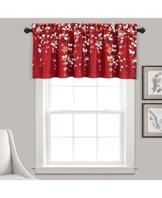 Weeping Flower Light Filtering Valance
