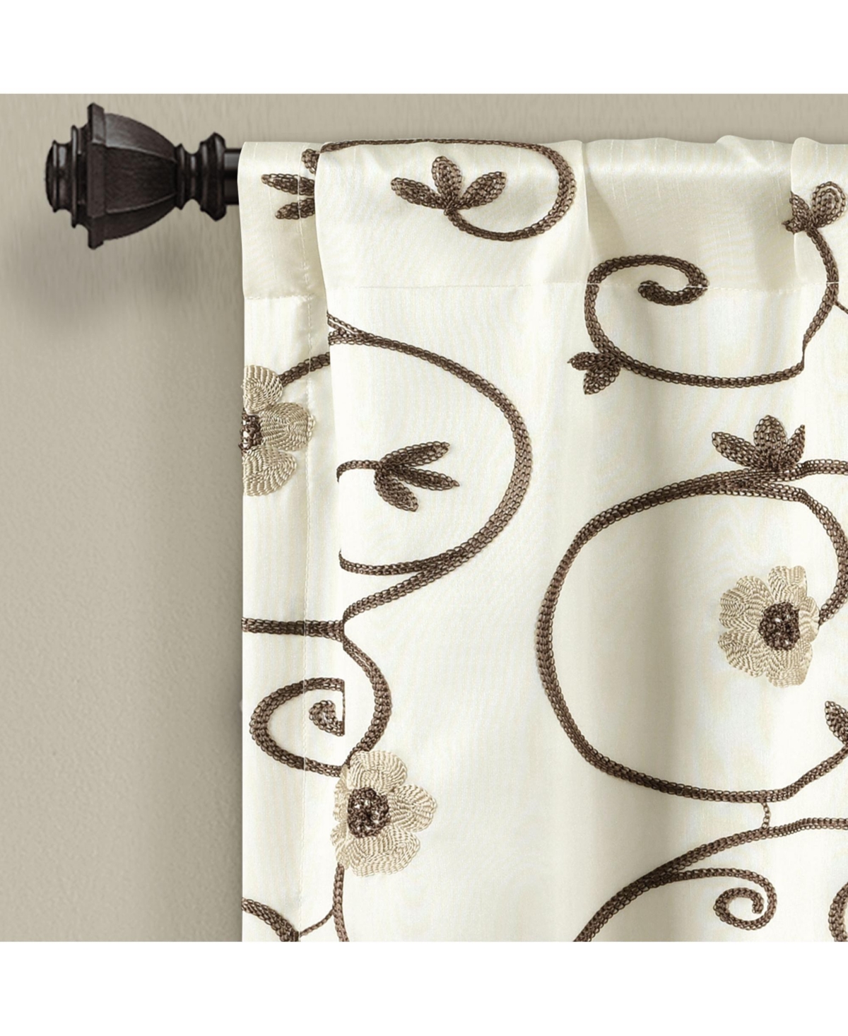 Royal Garden ValanceSingle 18x42 - Neutral