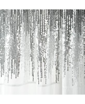 Shimmer Sequins Window Curtain Panels