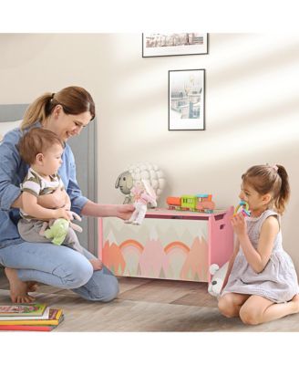 Storage Chest with Lid, Storage Box Organizer for Bedroom,