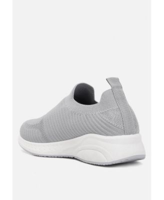 Womens jafna knitted slip on sneakers