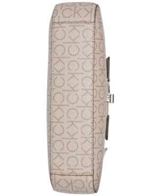 Becky Signature Turnlock Shoulder Bag