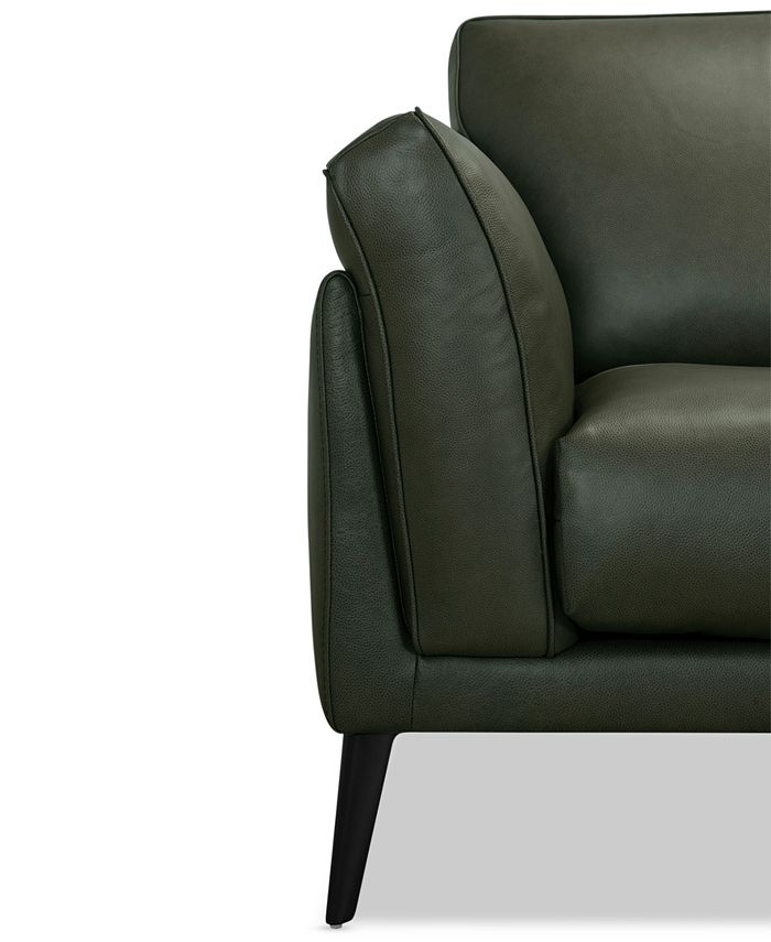 Furniture Keery 117" 2Pc. Leather Sectional with Chaise, Created for