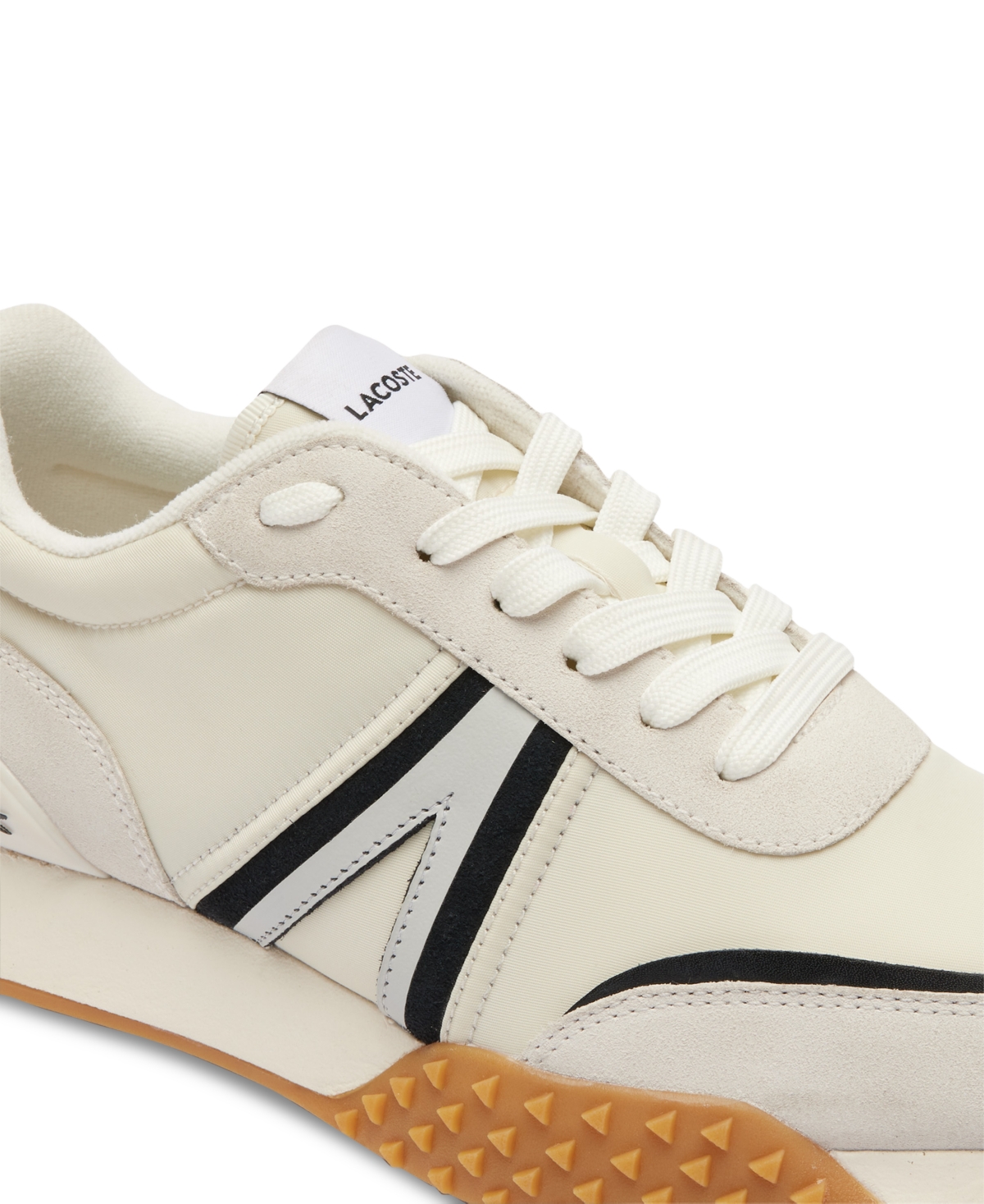 Lacoste Men's L-Spin Deluxe Lace-Up Sneakers - 147 White/black
