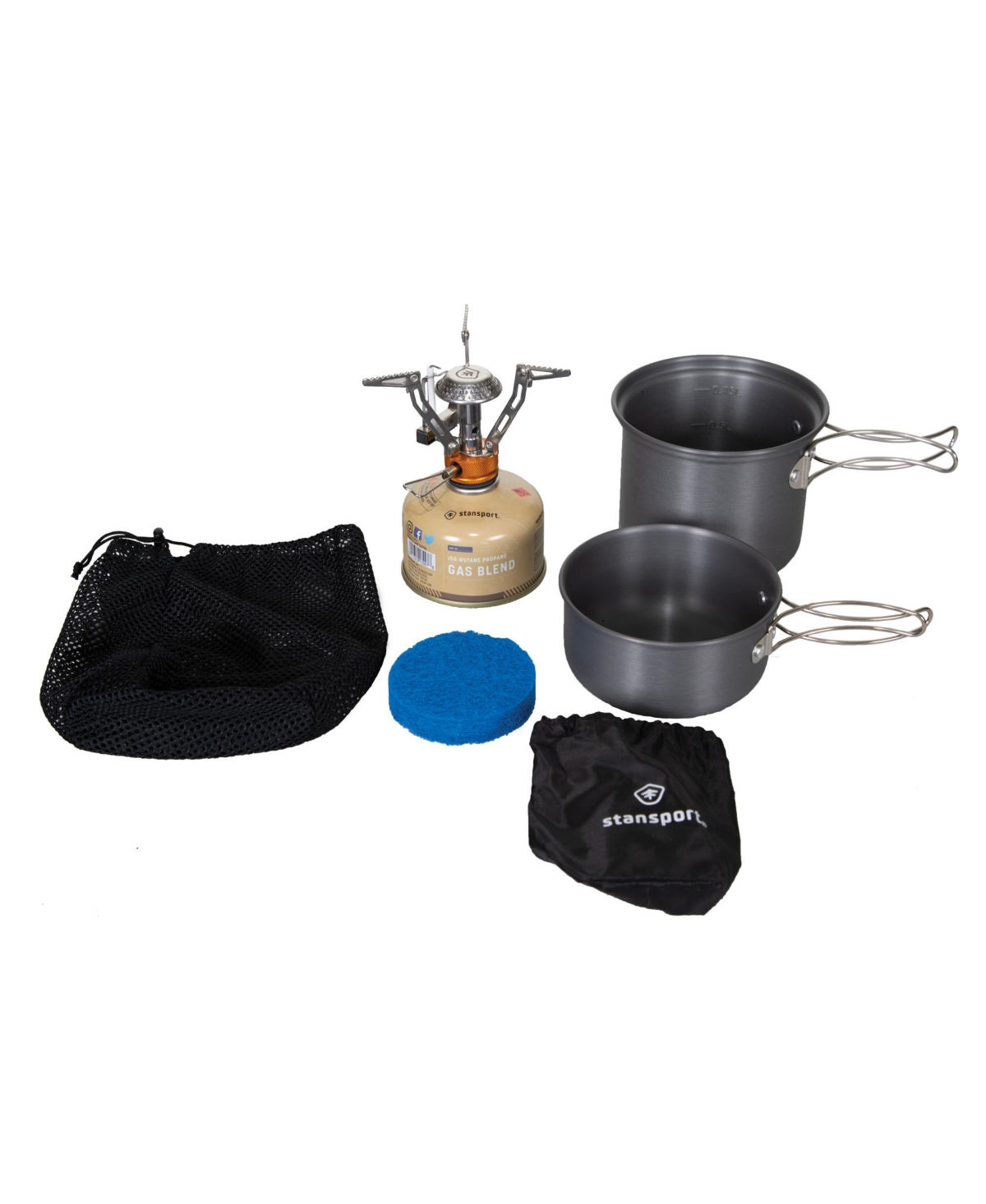 Backpack Stove, Fuel & Cook Set - Assorted Pre-Pack