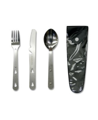 Stainless Steel Knife, Fork & Spoon Set