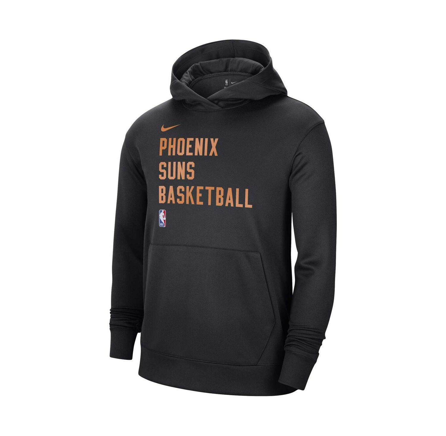 Men's and Women's Black Phoenix Suns 2023/24 Performance Spotlight On-Court Practice Pullover Hoodie