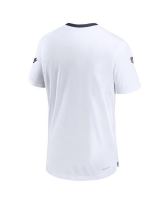 Men's White Dallas Cowboys Sideline Coaches Alternate Performance T-shirt