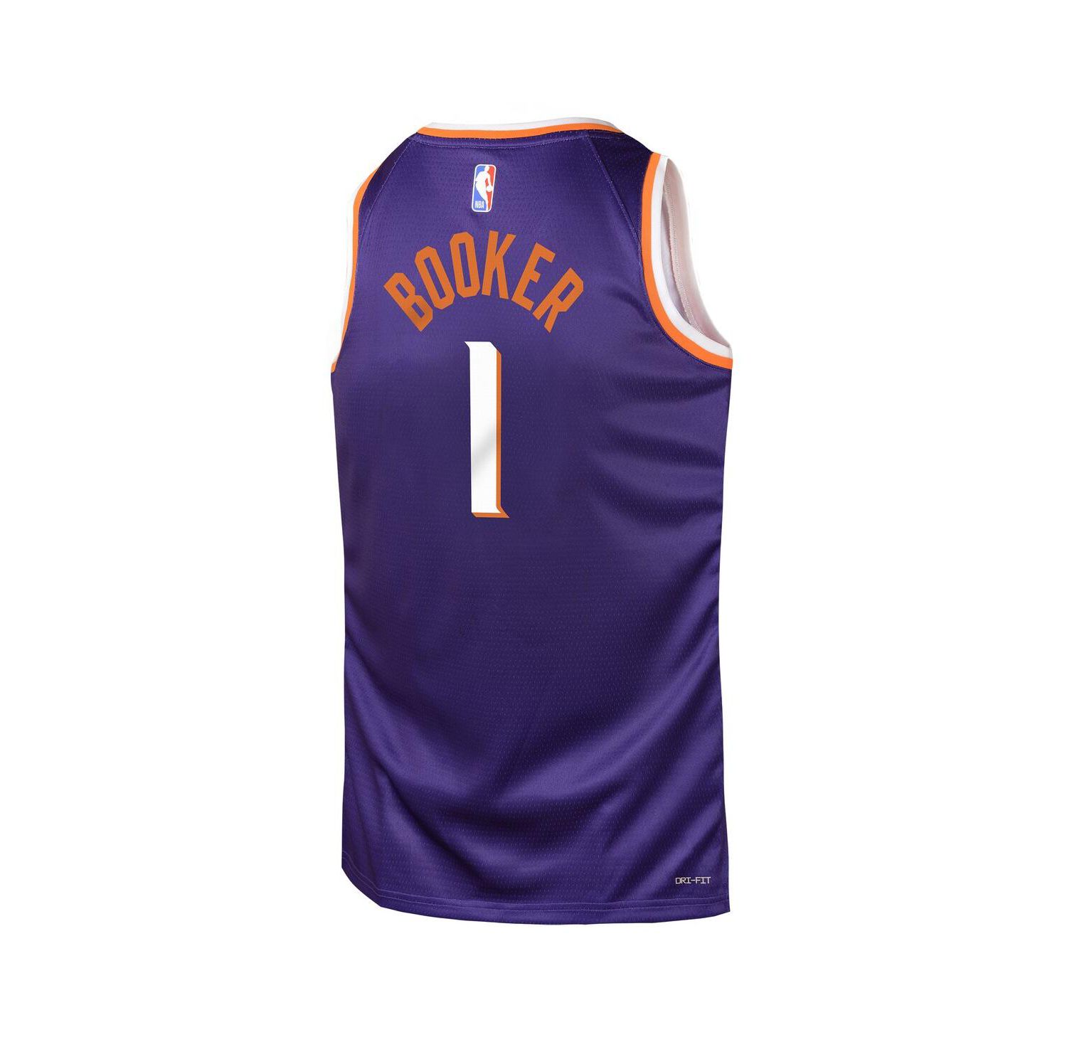 Big Boys Devin Booker Purple Phoenix Suns Swingman Jersey - Icon Edition