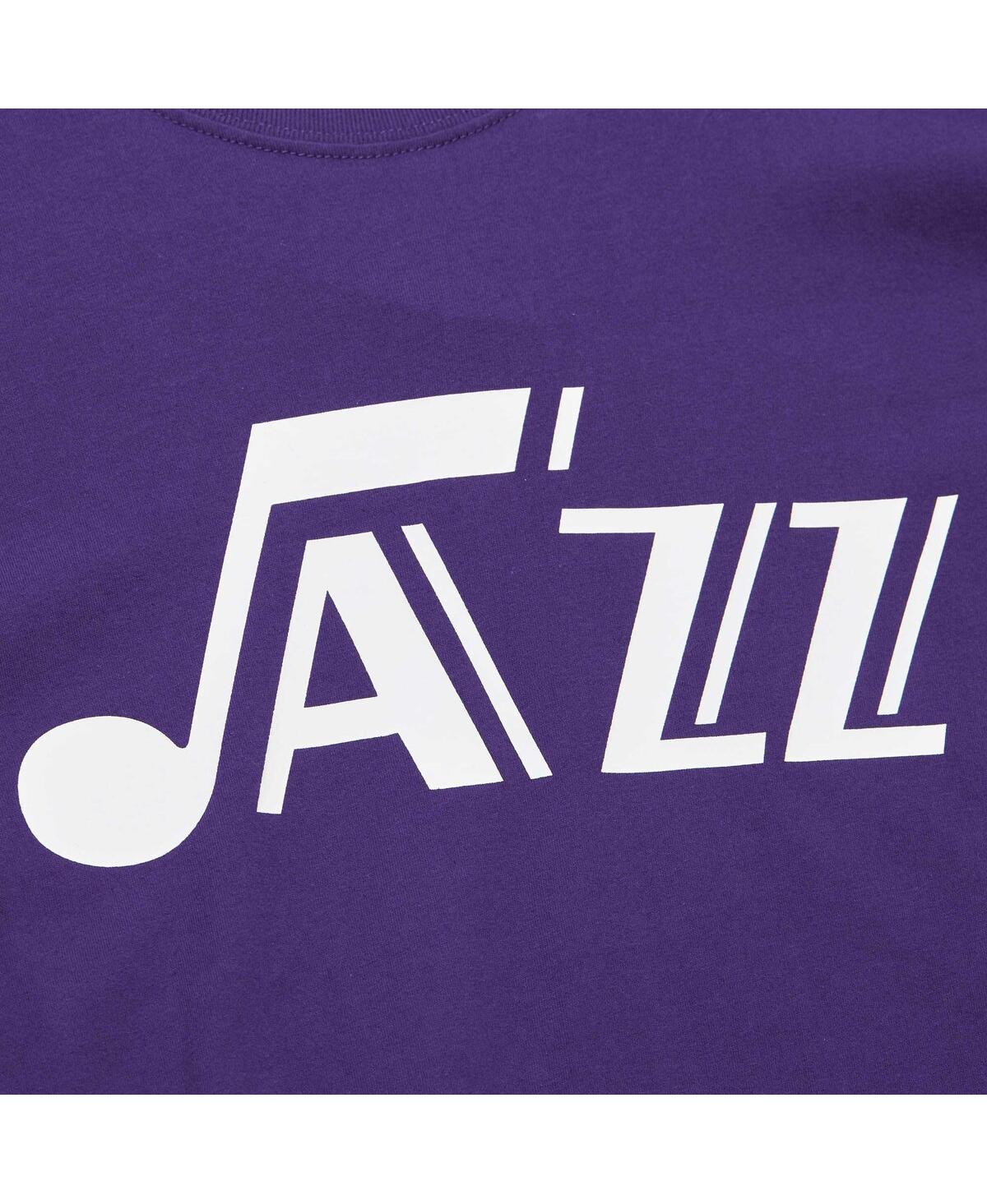 Men's Mitchell & NessUtah Jazz Hardwood Classics Nights Premium T-shirt - Purple