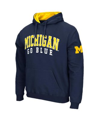 Men's Michigan Wolverines Double Arch Pullover Hoodie