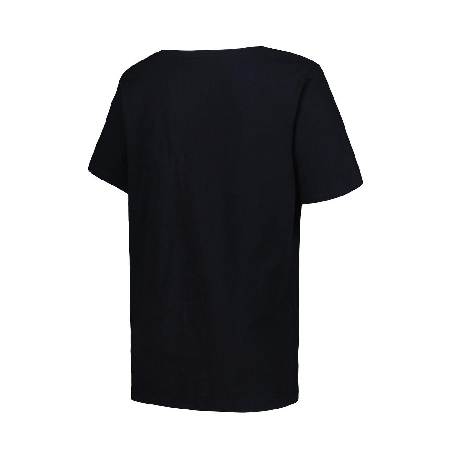 Женская футболка Profile Black New Orleans Pelicans Plus Size Arch Over Logo V-Neck — фото 3
