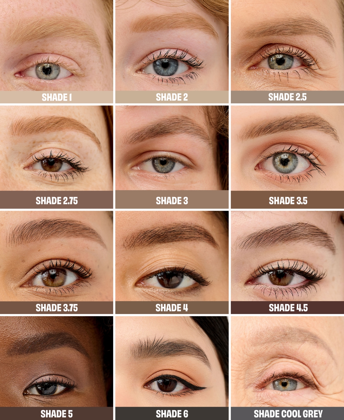 Benefit Cosmetics Goof Proof Waterproof Easy Shape + Fill Eyebrow Pencil In Metallic